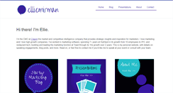 Desktop Screenshot of elliemirman.com